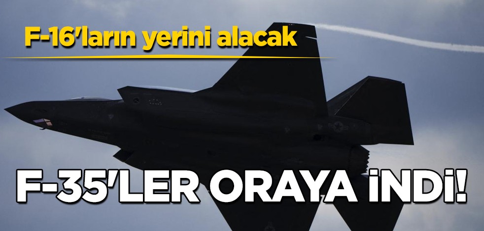 ABD Dışişleri Bakanlığı onay verdi: F-16'ların yerini alacak olan 4 adet F-35'ler Danimarka'ya indi!