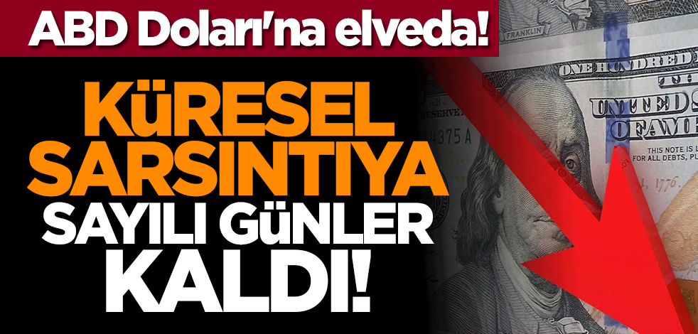 ABD Doları'na elveda! Küresel sarsıntıya sayılı günler kaldı!