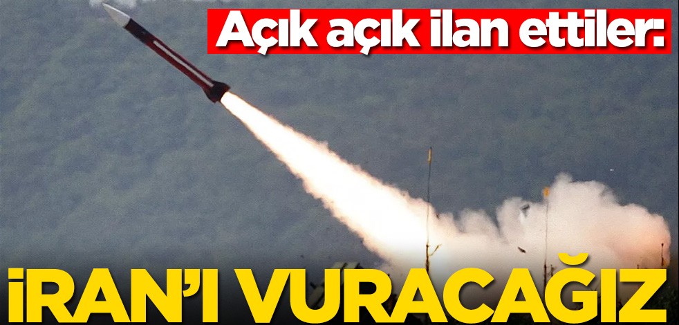 ABD dünyaya duyurdu: İran'ı vuracağız