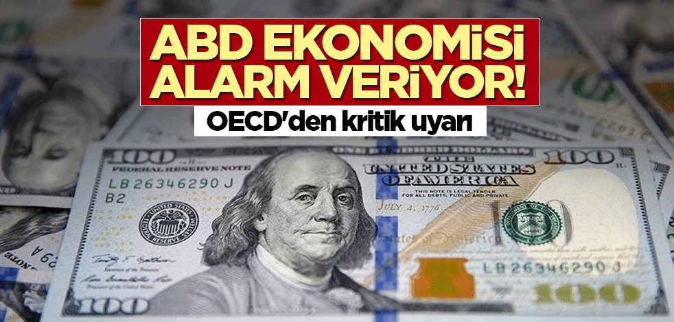 ABD ekonomisi alarm veriyor! OECD'den kritik uyarı
