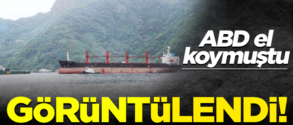 ABD el koyduğu Kuzey Kore gemisi Amerikan Samoası'nda görüntülendi