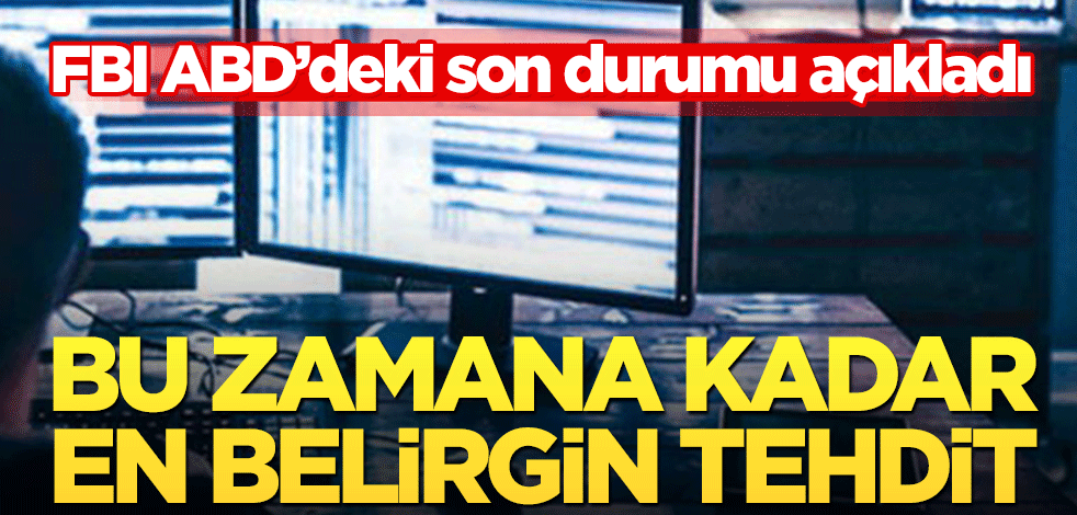 ABD Federal Soruşturma Bürosu (FBI)’dan itiraf! Sağlık sistemi siber tehdidi altında