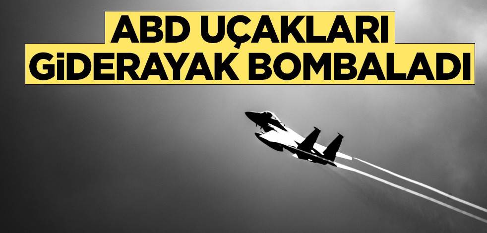 ABD giderayak Taliban hedeflerini vurdu