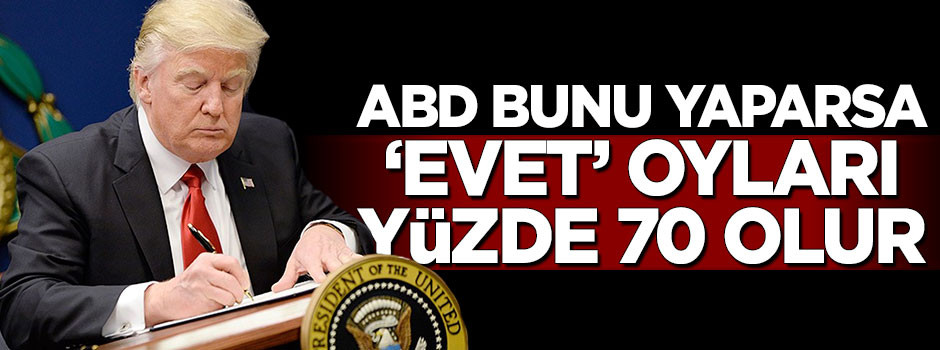 ABD Gülen'i iade ederse 'evet' yüzde 70 olur