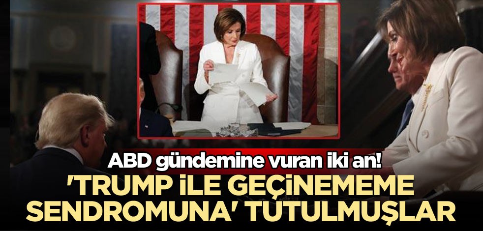 ABD gündemine vuran iki an! 'Trump ile geçinememe sendromuna' tutulmuşlar