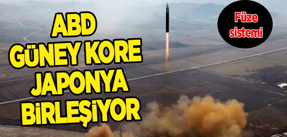 ABD, Güney Kore ve Japonya, kritik planı duyurdu! "füze uyarı bilgi paylaşım sistemi" dünya gündeme oturdu!