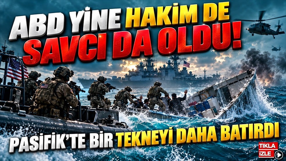 ABD Hem savcı oldu hem hakim! Pasifik’te bir tekneyi daha batırdı