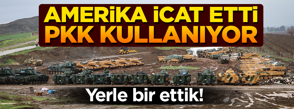 ABD icat etti, şimdi PKK Afrin'de kullanıyor