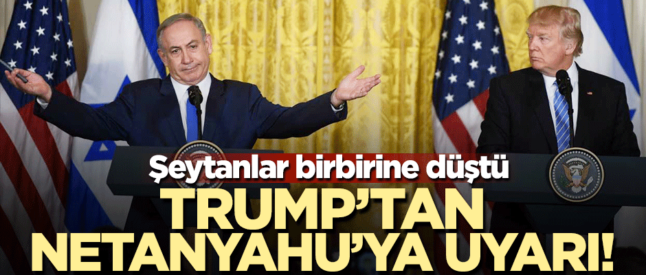 ABD ile İsrail arasında F-35 krizi! Trump'tan Netanyahu'ya uyarı