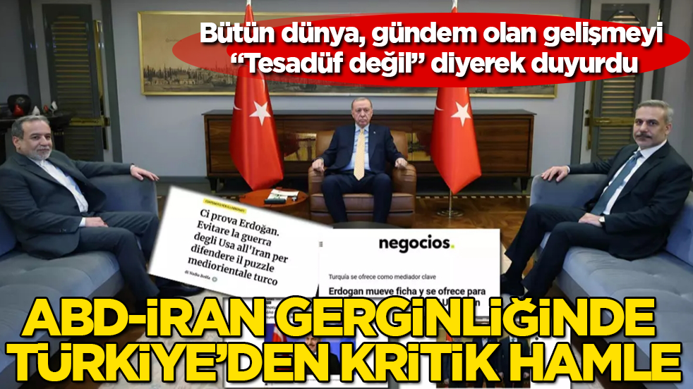 ABD-İran gerginliğinde Türkiye’den kritik hamle! Bütün dünya, gündem olan gelişmeyi "Tesadüf değil" diyerek duyurdu