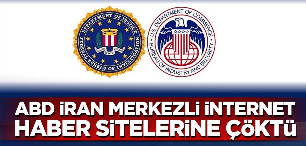 ABD İran merkezli internet haber sitelerine çöktü