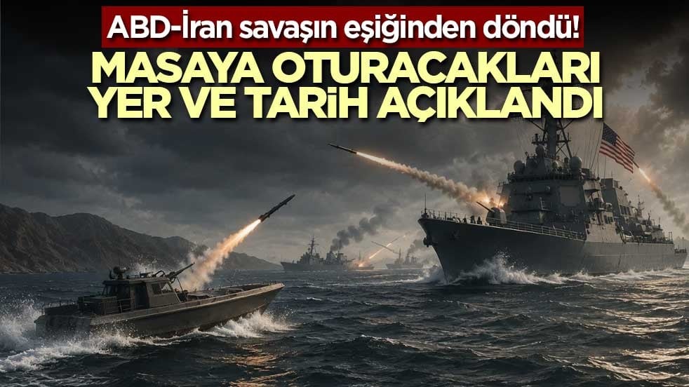 ABD-İran savaşın eşiğinden döndü! Masaya oturacakları yer ve tarih açıklandı