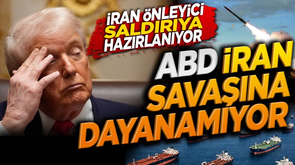 ABD İran Savaşına dayanamıyor