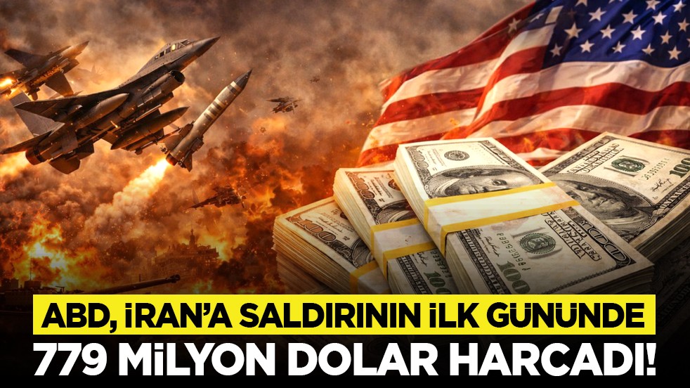 ABD, İran’a saldırının ilk gününde 779 milyon dolar harcadı!