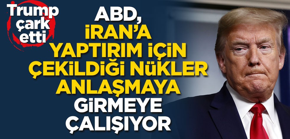 ABD, İran'a yaptırım için çekildiği nükleer anlaşmaya tekrar girmeye çalışıyor