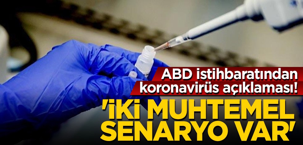 ABD istihbaratından koronavirüs açıklaması! 'İki muhtemel senaryo var'