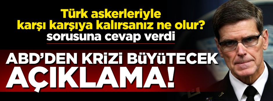 ABD itlerine sahip çıkmakta kararlı: ''YPG'ye destek vermeye devam edeceğiz''