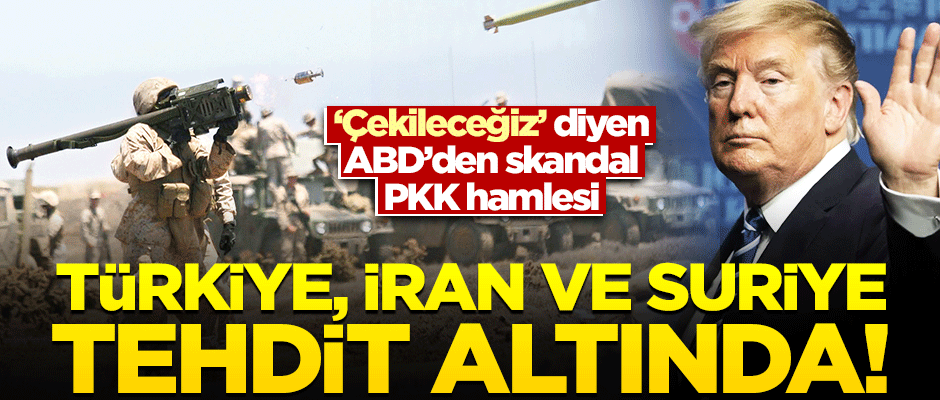 ABD iyice sınırı aştı! PKK'ya Stinger füzesi verecekler