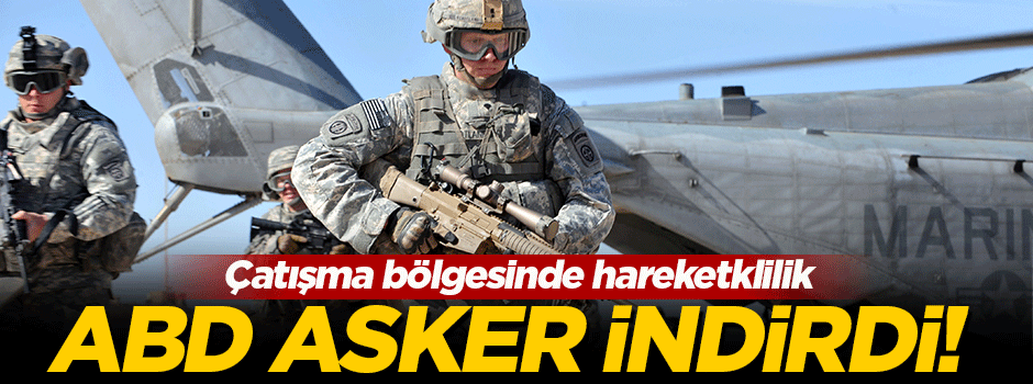 'ABD Kerkük'e asker indirdi'