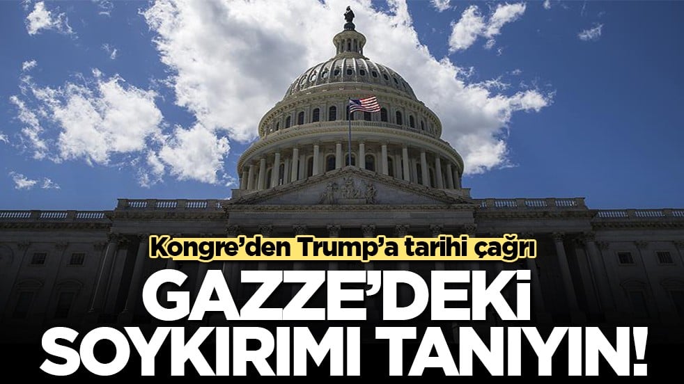 ABD Kongre üyelerinden Trump yönetimine "Gazze’deki soykırımı tanıyın" çağrısı