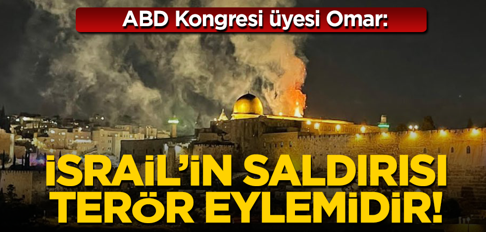 ABD Kongresi üyesi Omar: "İsrail'in Gazze'de sivillerin ölümüne yol açan hava saldırıları terör eylemidir"
