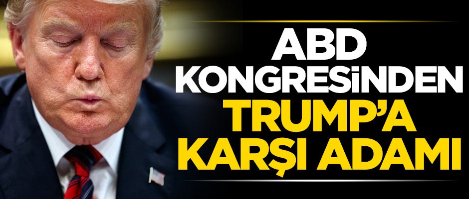 ABD Kongresinden Trump'a karşı adım