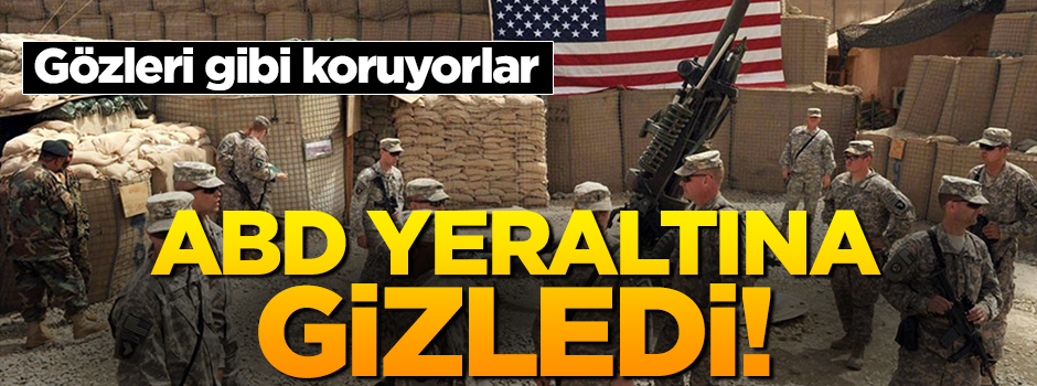 ABD maşa örgütü olan DEAŞ’ı yeraltına gizledi!