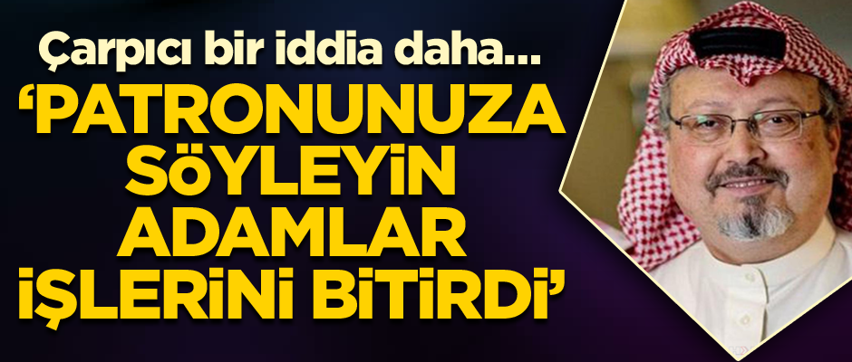 ABD medyasından çarpıcı bir iddia daha… ‘Patronunuza söyleyin adamlar işlerini bitirdi’