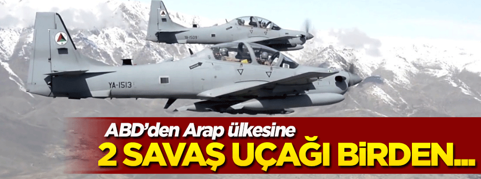 ABD, Lübnan'a 2 savaş uçağı hibe etti