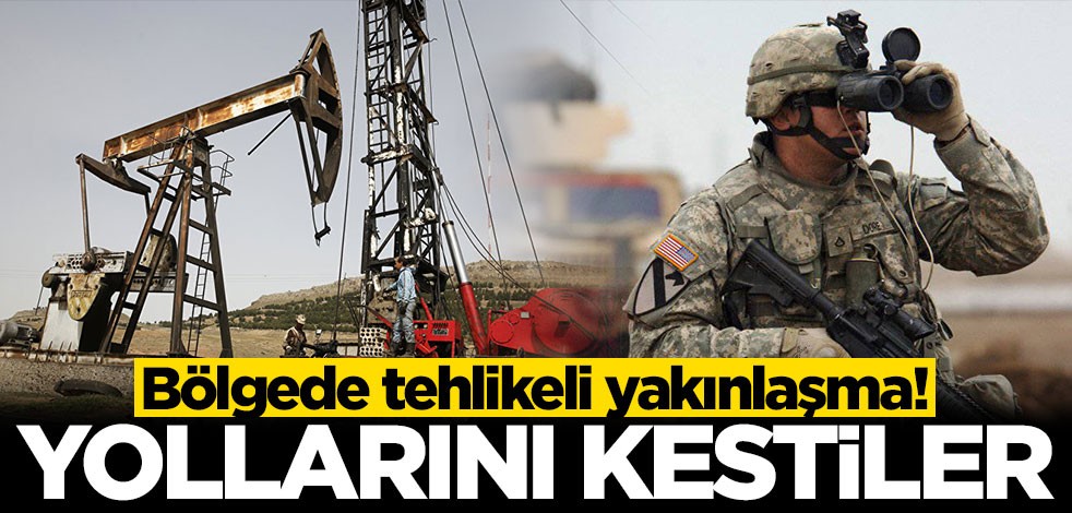 ABD ordusu Rus askerlerinin yolunu kesti