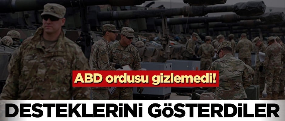 ABD ordusu 'SDG' etiketi açarak YPG/PKK'ya desteğini gösterdi