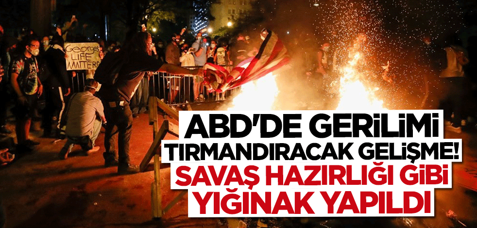 ABD ordusundan Washington'a ulusal muhafız yığınağı