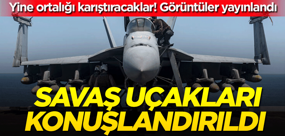 ABD Orta Doğu'da gizli kızılötesi sensörleri olan savaş uçaklarını konuşlandırdı