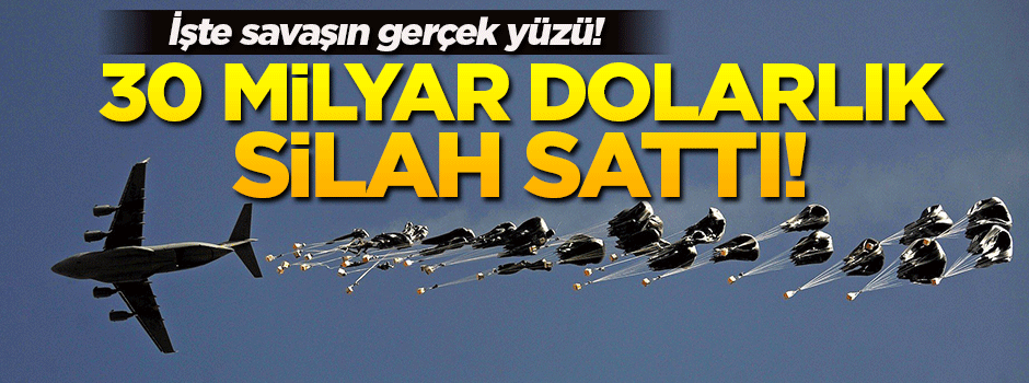 ABD, Ortadoğu ülkelerine 30 milyar dolarlık silah sattı