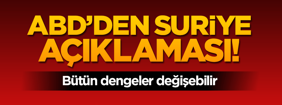 ABD özerk Kürt bölgesi istemiyormuş!