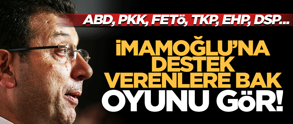 ABD-PKK-FETÖ desteğini alan İmamoğlu lehine 4 aday çekildi