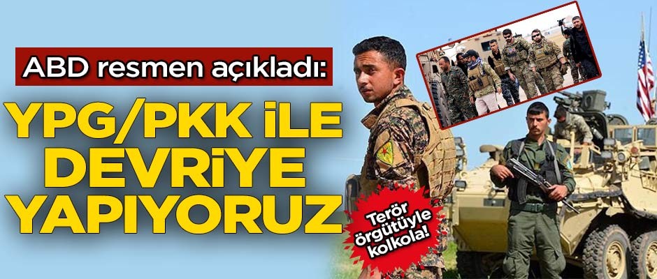 ABD resmen açıkladı: YPG/PKK ile devriye yapıyoruz