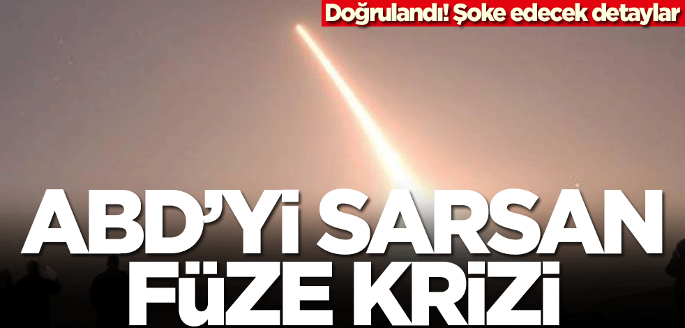 ABD'yi sarsan füze krizi! Hepsi doğrulandı, şoke edecek detaylar...