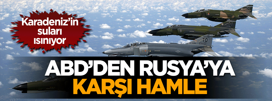 ABD savaş uçakları Romanya'da konuşlandı