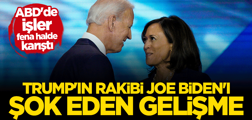 ABD seçimlerinde işler iyice karıştı... Joe Biden'ı şok edecek gelişme!