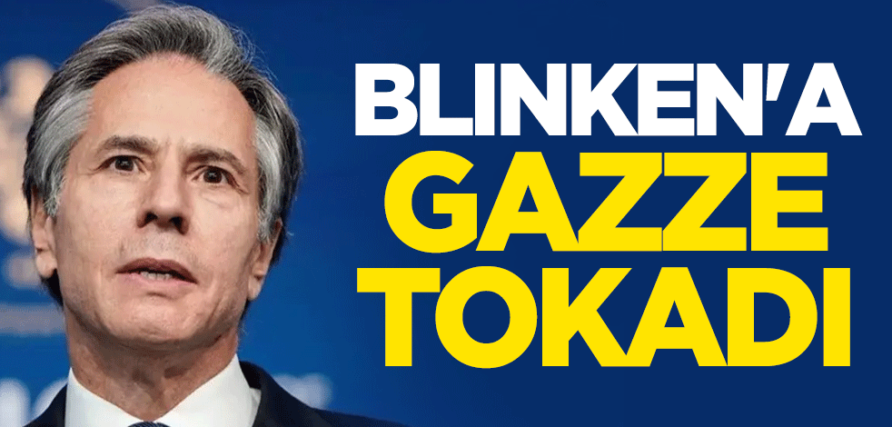 ABD Senatosunda Blinken'a Gazze protestosu