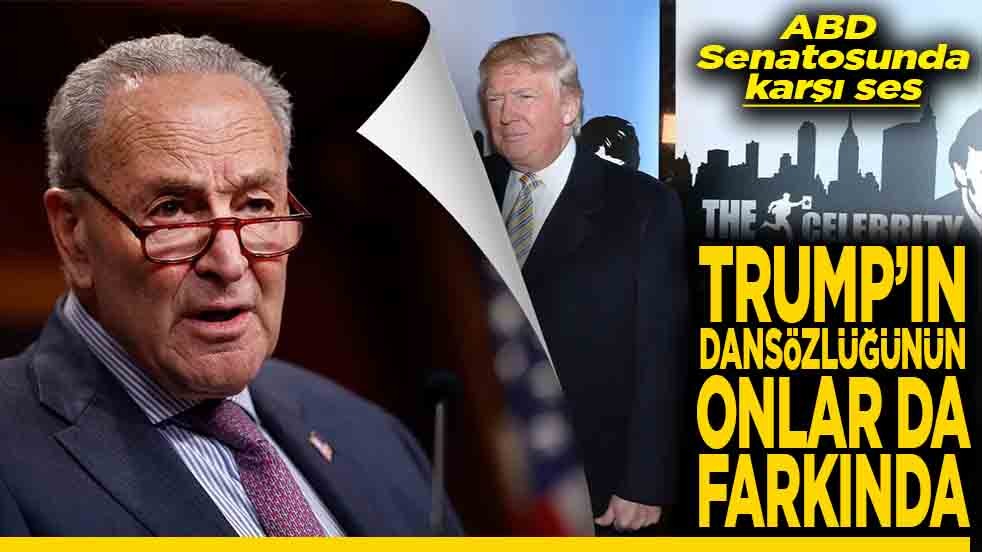 ABD Senatosunda karşı ses Trump'ın dansözlüğünün onlar da farkında