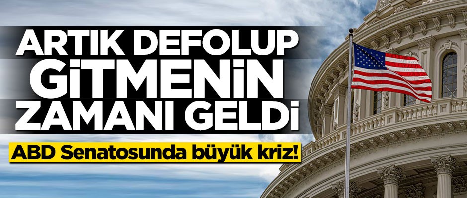 ABD Senatosu'nda Suriye krizi: Defolup gitmenin zamanı geldi