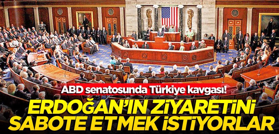 ABD senatosunda Türkiye kavgası! Erdoğan’ın ziyaretini sabote etmek istiyorlar