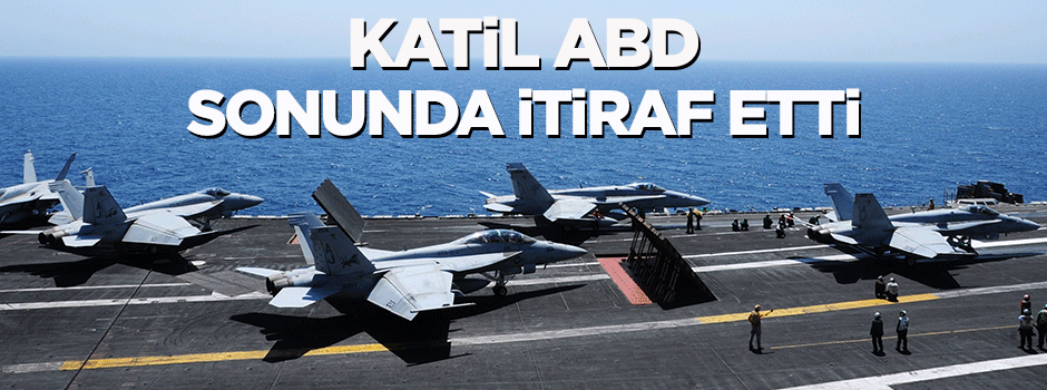 ABD sivilleri vurduğunu itiraf etti