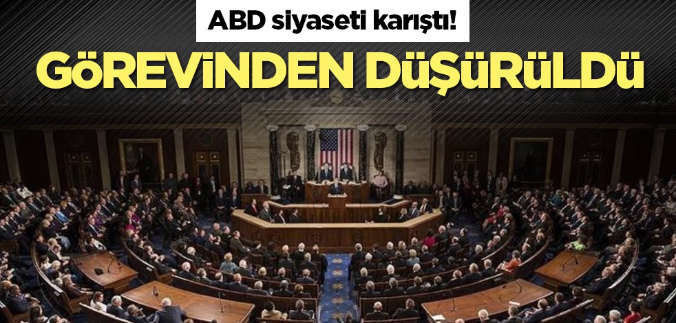 ABD siyaseti karıştı! Sağcı grup McCarthy'i yedi