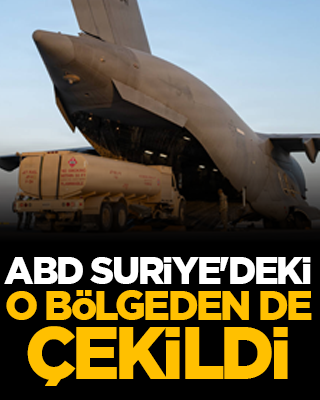 ABD Suriye'deki o bölgeden de çekildi
