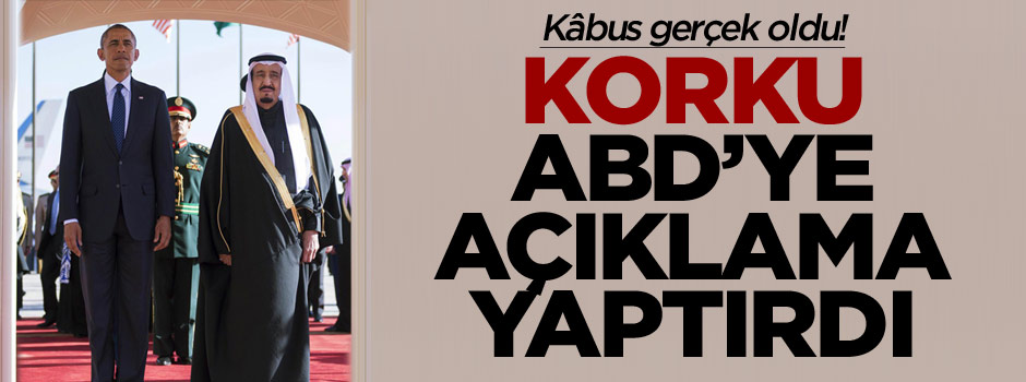ABD, Suud korkusundan hemen açıklama yaptı