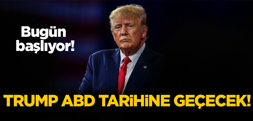 ABD tarihinde bir ilk! Trump'ın yargılanması başlıyor