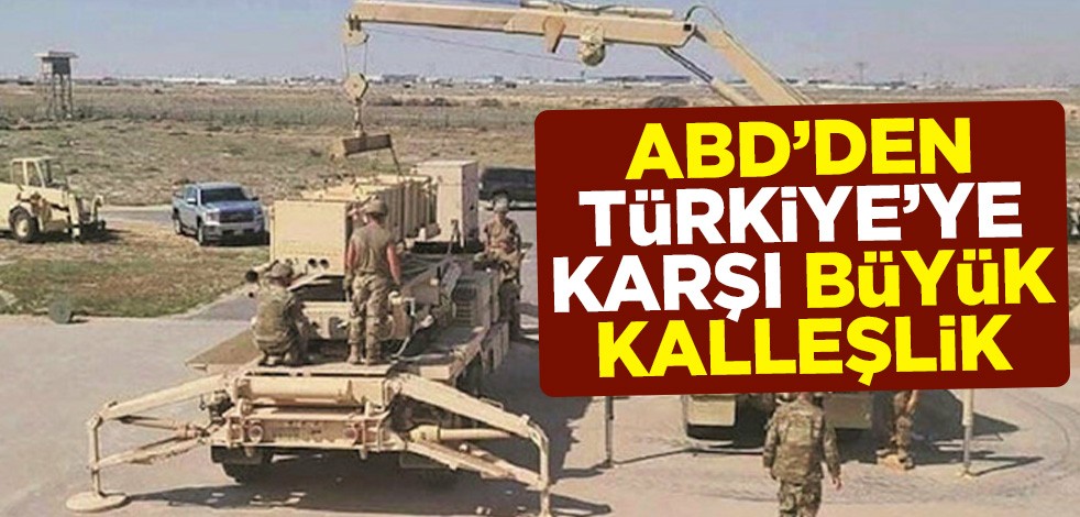 ABD, terör örgütü PKK’ya Patriot getirdi
